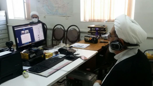 جلسه ویدئو کنفرانس با نمایندگان استانی 5