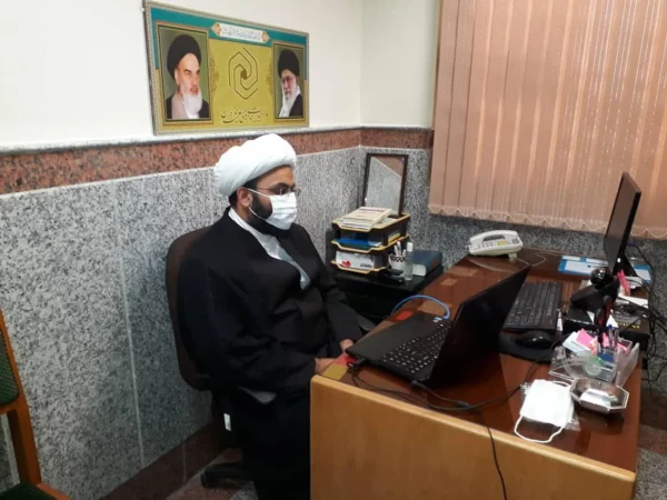 جلسه آنلاین ویدئو کنفرانسی مرکز تربیت مبلغ معلم با نمایندگان استانی و رابطین در حوزه علمیه خواهران 6