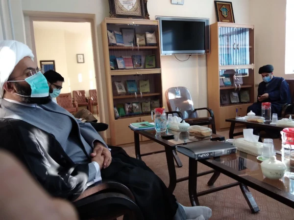 برگزاری اولین جلسه کمیته سیاستگذاری و برنامه ریزی علمی مرکز تربیت معلم مبلغ حوزه علمیه 5