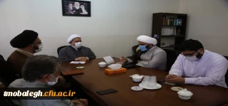 بازدید مدیر حوزه های علمیه خواهران از مرکز تربیت معلم مبلغ