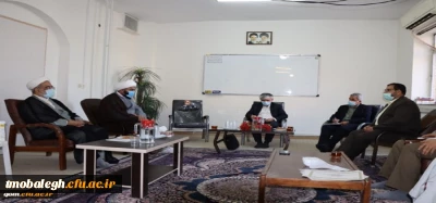 بازدید معاونت آموزشی و تحصیلات تکمیلی دانشگاه فرهنگیان از مرکز تربیت معلم مبلغ حوزه های علمیه