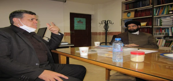 تصاویر جلسه مدیر مرکز با ریاست دانشگاه فرهنگیان در پردیس فارابی دانشگاه تهران 4