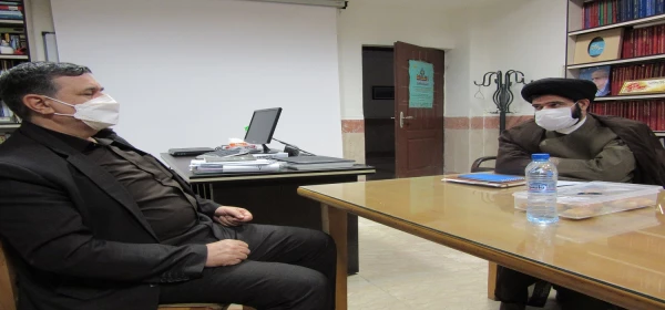 تصاویر جلسه مدیر مرکز با ریاست دانشگاه فرهنگیان در پردیس فارابی دانشگاه تهران 5